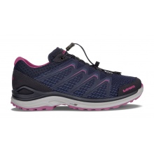 Lowa Wanderschuhe Maddox Low GTX (Multifunktions, Textil/Synthetik, wasserdicht) navyblau/beere Damen